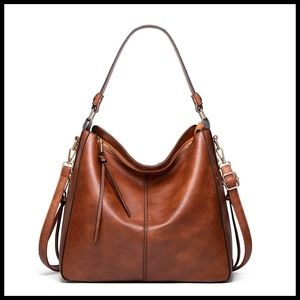 NEW ELVA Hobo Shoulder Bag Crossbody